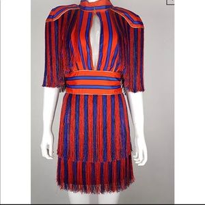 Fringe Swing Mini Dress